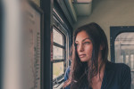 Woman reflecting on her broken heart